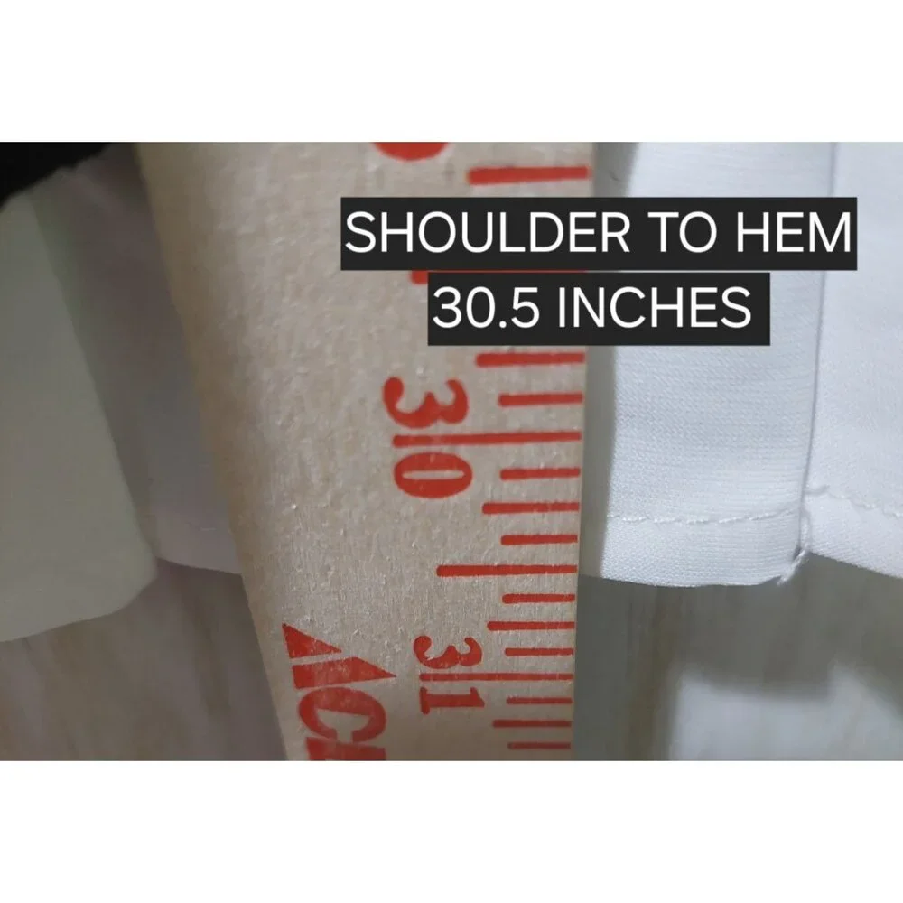 NWT Commense Black Textured Mini Dress W/ White Pleated Hem & Back Zipper Small - Picture 7 of 8